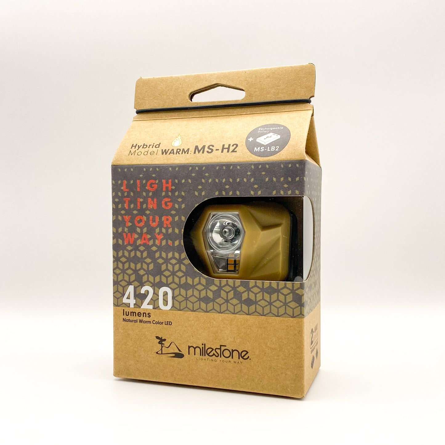 Hybrid Model Hoofdlamp / 420 Lumen Warm